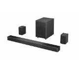 Hisense AX5125H 5.1.2Ch Sound Bar with Wireless Subwoofer, 500W, Dolby Atmos, Bluetooth 5.3, 4K HDMI Pass Through, DTS:X, HDMI/AUX/ARC/Optical/USB, 7 EQ Modes