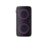 Hisense Party Rocker One (HP100) Bluetooth Speaker with 300W Power, Built-in Woofer, Karaoke Mode, Built-in Wireless Charging Pad, AUX Input and Output, USB, 15 Hour Long-Lasting Battery 4 x 2500Ah