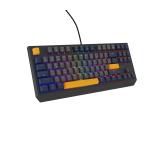 Genesis Gaming Keyboard Thor 230 TKL Naval Blue Negative US RGB Mechanical Outemu Panda