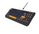 Genesis Gaming Keyboard Thor 230 TKL Naval Blue Positive US Black RGB Mechanical Outemu Panda
