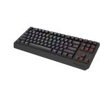 Genesis Gaming Keyboard Thor 230 TKL Wireless US Black RGB Mechanical Outemu Red