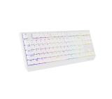 Genesis Gaming Keyboard Thor 230 TKL Wireless US White RGB Mechanical Outemu Red