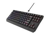 Genesis Gaming Keyboard Thor 230 TKL Wireless US Black RGB Mechanical Outemu Silent Lemon