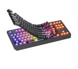 Genesis Gaming Keyboard Thor 230 TKL Wireless US Black RGB Mechanical Outemu Silent Lemon