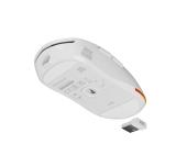 Genesis Wireless Gaming Mouse Zircon XIII Custom Wireless 26000 DPI White