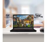 MSI Thin GF63 12UC, i5-12450H (8C/12T up to 4.40 GHz, 12 MB), 15.6" FHD (1920x1080), 144Hz, IPS-Level, 8GB DDR (3200MHz), 512GB NVMe PCIe SSD, RTX 3050 4GB, Intel Wi-Fi 6, BT5.2, 3 cell, 52.4Whr, 2 Year, Red Backlit KBD, NO OS+MSI Gaming Headset