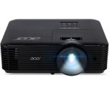 Acer Projector X129H, DLP, XGA (1024x768), 4800 ANSI Lumens, 20000:1, 3D, HDMI, VGA, RCA, Audio in, DC Out (5V/2A, USB-A), Speaker 3W, Bluelight Shield, LumiSense, 2.8kg, Black