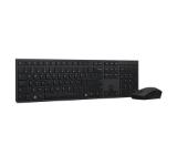 Lenovo Professional Wireless Rechargeable Combo Keyboard and Mouse-US Euro