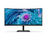 Philips 346E2CUAE, 34" Curved 1500R VA WLED, 3440x1440@100Hz, 4ms GtG, 1ms MPRT, 300cd m/2, 3000:1, Mega Infinity DCR, Adaptive Sync, FlickerFree, Low Blue Mode, 5Wx2, Tilt, Height Adjust, HDMI, DP, USB hub