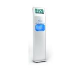 Cletech ZSD Hand Sanitizer Dispenser Kiosk Landscape 13" White