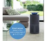 Beurer LR 401 WIFI / BT Air purifier with fabric cover- App-controlled  "beurer FreshHome" app; CADR  approx. 266 m3/h; Smart Sensor PM 2.5 µg / m3; three-layered filter system; 4 levels + Turbo; Timer; Colored indoor air quality indicator; 69m2