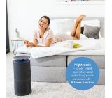 Beurer LR 401 WIFI / BT Air purifier with fabric cover- App-controlled  "beurer FreshHome" app; CADR  approx. 266 m3/h; Smart Sensor PM 2.5 µg / m3; three-layered filter system; 4 levels + Turbo; Timer; Colored indoor air quality indicator; 69m2