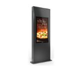 Cletech F9 Outdoor Totem Enclosure Portrait 43" Black