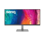 BenQ PD3420Q 34"W IPS LED 5ms 3440x1440 2K QHD, Design Mon, WQHD, AQCOL.,100% sRGB/98% P3,HDR400, B.I.,LBL,KVM, ICCsync, CAD/CAM, DualView, Contr.1000:1, 350 cd/m2, 2xHDMI,DP,USB-C(PD65W, DP Alt Mode),USB-C/USB 3.0x2, Sp.2x2.5W, HAdj., Swivel,Tilt, Gray