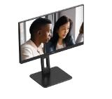 AOC 22E2UMF, 21.5" VA WLED, 1920x1080@75Hz, 4ms GtG, 250cd m/2, 3000:1, 20M:1 DCR, Adaptive Sync, FlickerFree, Low Blue Light, 2Wx2, Tilt, Height Adjust, Pivot, Swivel, D-SUB, HDMI, DP, USB hub