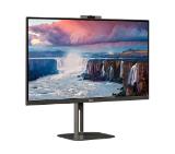 AOC Q27V5CW/BK, 27" IPS WLED, 2560x1440@75Hz, 4ms GtG, 1ms MPRT, 300cd m/2, 1000:1, 20M:1 DCR, Adaptive Sync, FreeSync, Low Blue Light, 5Wx2, Tilt, Height Adjust, Pivot, Swivel, HDMI, DP, USB hub