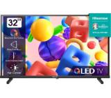 Hisense 32" A5KQ, Full HD 1920x1080, QLED, Quantum Dot, HDR, HLG, DTS HD, DTS Virtual X, Dolby Audio, Smart TV, WiFi, WiFi Direct, 2xHDMI, 2xUSB, LAN, CI+, DVB-T2/C/S2, Black