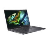 Acer Aspire 5, A515-58M-50SF, Intel Core i5-13420H (up to 4.60GHz, 12MB), 15.6" FHD IPS SlimBezel, 16 GB DDR5, 512GB PCIe NVMe SSD, Intel UMA, Wifi 802.11AX, BT, FP, FHD Cam, KB Backlight, No OS, Gray