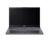 Acer Aspire A15-41M-R44Z, AMD Ryzen 7 8840HS (up to 5.10GHz, 16MB), 15.6" FHD IPS SlimBezel, 16GB DDR5 (2x8GB), 512GB PCIe NVMe SSD, AMD Radeon 780M, Wifi 802.11AX, BT, FP, FHD Cam, KB Backlight, No OS, Gray