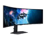 Samsung LS49CG950, 49" Odyssey G9 GAMING, Curved VA, 1000R, 240Hz, 32:9, 5120 x 1440, 450 cd/m2, Display Port, HDMI, Micro HDMI, USB Hub, Black