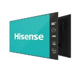 Hisense Digital Signage 85" GM series, 18/7. 4k, DLED, 60Hz, 500 nit, 1200:1, 8 ms, WiFi, BT 5.1, LAN, Android 11, VESA, 600x400 Anti-glare, Black