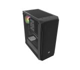 Fury PC Case Shobo SH4 RGB Midi Tower, Window, Black