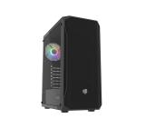 Fury PC Case Shobo SH4 RGB Midi Tower, Window, Black