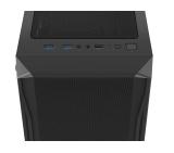 Fury PC Case Shobo SH4 Midi Tower, Window, Black