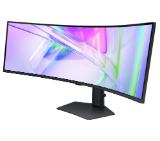 Samsung 49" 49C950 VA DQHD 120 Hz, 4 ms GTG, 5120x1440,USB-C 90W, USB 3.0, HDMI, Speakers, Black