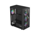 Genesis PC Case DIAXID 605 RGB Mini Tower Window, Black