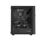 Genesis PC Case DIAXID 605F Mini Tower Window, Black