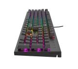 Genesis Mechanical Gaming Keyboard Thor 303 RGB Backlight Brown Switch US Layout Black