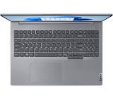 Lenovo ThinkBook 16 G6 AMD Ryzen 5 7430U (up to 4.3GHz, 16MB), 32GB (16+16) DDR4 3200MHz, 1TB SSD, 16" WUXGA (1920x1200) IPS AG, AMD Radeon Graphics, 1080p&IR Cam, WLAN, BT, Backlit KB, FPR, Arctic Grey, DOS, 3Y