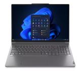 Lenovo ThinkBook 16p G5 Intel Core i7-14650HX (up to 5.2GHz, 30MB), 32GB(16+16) DDR5 5600MHz, 1TB SSD, 16" WQXGA (2560x1600) IPS AG, Color Calibration, Backlit KB, Storm Grey, WLAN, BT, FPR, DOS, 3Y Onsite