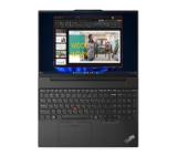 Lenovo ThinkPad E16 G2 Intel Core Ultra 5 125U (up to 4.3GHz, 12MB), 16GB DDR5-5600, 512GB SSD, 16" WUXGA (1920x1200) IPS AG, Intel Graphics, FHD&IR Cam, Backlit KB, Black, WLAN, BT, 3cell, FPR, DOS, 3Y Onsite