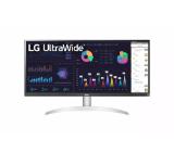 LG 29WQ600-W, 29" UltraWide Full HD, IPS Panel, 1ms MBR, 1000:1, 250 cd/m2, 21:9, 2560 x 1080, HDR 10, sRGB 99%, FreeSync, 100Hz, USB Type-C, Speacers, HDMI, DP, Tilt, Headphone Out, Black