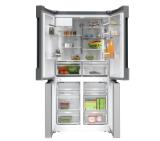 Bosch KFD96APEA, SER6, Multi-door fridge-freezer, NoFrost, E, 183/91/73, 574l(375+199), 39dB(C), IC, 1 VitaFresh 0° XXL drawer - fish and meat, 1 Vitafresh drawer with humidity control, Quick Ice&water dispencer water connect, freezer light, HC, Inox