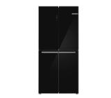 Bosch KMC85LBEA, SER4, Multi-door fridge-freezer, NoFrost, E, 190/86/67, 547l(324+223), 38dB(C), IC, 2 VitaFresh XXL drawers - 0°  fish/meat with control and vegetables/fruits, Glass black door