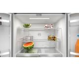 Bosch KMC85LBEA, SER4, Multi-door fridge-freezer, NoFrost, E, 190/86/67, 547l(324+223), 38dB(C), IC, 2 VitaFresh XXL drawers - 0°  fish/meat with control and vegetables/fruits, Glass black door