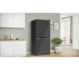 Bosch KMC85LEEA, SER4, Multi-door fridge-freezer, NoFrost, E, 190/86/67, 547l(324+223), 38dB(C), IC, 2 VitaFresh XXL drawers - 0°  fish/meat with control and vegetables/fruits, Glass graphite door