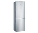 Bosch KGV36VLEA, SER4, FS Fridge-freezer LowFrost, E, 186/60/65cm, 308l(214+94), 39dB(C), VitaFresh, bottle shelf, inox-look