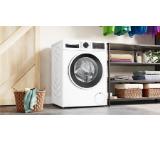 Bosch WGG25401BY, SER6, Washing machine 10kg, A, 1400 rpm, 52/74db(B), AntiStain 4, waveDrum 70l, white-black grey door