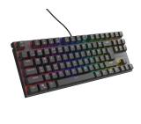 Genesis Mechanical Gaming Keyboard Thor 303 TKL RGB Backlight Brown Switch US Layout Black