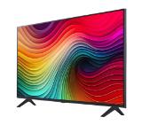 LG 43NANO81T3A, 43" 4K HDR Smart Nano Cell TV, 3840x2160, DVB-T2/C/S2, AI Alpha 5 Gen7, HDR 10 PRO, webOS 24, ThinQ AI, WiFi, Clear Voice, AI Upscaling, Bluetooth, Hdmi, CI, LAN, AirPlay2, SPDIF, 2 Pole stand, Silver