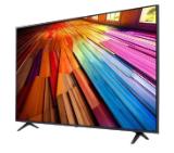 LG 55UT80003LA, 55" 4K UltraHD TV 4K (3840 x 2160), DVB-T2/C/S2, webOS 24 Smart TV, ThinQ AI, Alpha 5 AI 4K Gen7, WiFi, HDR10 pro, HLG, ALLM/HGiG, AI Upscaling, AI Sound(Virtual 9.1.2 Up-mix), AirPlay, Quick Card, HDMI eARC, CI, LAN, USB, Bluetooth, 2 Po