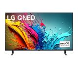 LG 65QNED85T3C, 65" 4K QNED HDR Smart TV, 3840x2160, DVB-T2/C/S2, Alpha 8 AI 4K Gen7, 120Hz, HDR 10 PRO, webOS 24 ThinQ, 4K Upscaling, FreeSync, WiFi 5, Multi View, Bluetooth 5.1, AirPlay 2, LAN, CI, HDMI, SPDIF, 2 pole Stand , Silver