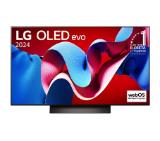 LG OLED48C41LA, 48" UHD OLED evo, 4K (3840 x 2160), DVB-C/T2/S2, Full Cinema Screnn, Alpha 9 AI 4K Gen7, 144Hz, ThinQ AI, HDR10, VRR, NVIDIA G-SYNC, AMD FreeSync, Dolby Vision, Dolby Atmos, Wi-Fi, Bluetooth, HDMI, USB, Airplay 2, Multi View, Meteor Titan