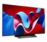 LG OLED48C41LA, 48" UHD OLED evo, 4K (3840 x 2160), DVB-C/T2/S2, Full Cinema Screnn, Alpha 9 AI 4K Gen7, 144Hz, ThinQ AI, HDR10, VRR, NVIDIA G-SYNC, AMD FreeSync, Dolby Vision, Dolby Atmos, Wi-Fi, Bluetooth, HDMI, USB, Airplay 2, Multi View, Meteor Titan