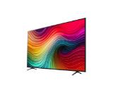 LG 86NANO81T3A, 86" 4K HDR Smart Nano Cell TV, 3840x2160, DVB-T2/C/S2, AI Alpha 5 Gen7, HDR 10 PRO, webOS 24, ThinQ AI, WiFi, Clear Voice, AI Upscaling, Bluetooth, Hdmi, CI, LAN, AirPlay2, SPDIF, 2 Pole stand, Silver