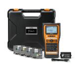 Brother PT-E560BTSP Handheld Industrial Labelling system + 1x TZEFX231, TZES241, TZES251, TZES651